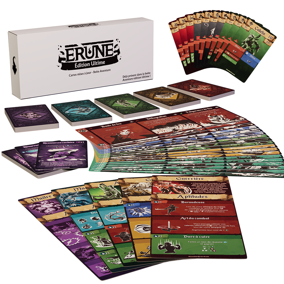 Erune - Pack de cartes Mise à Jour 2026 (Boîte Aventure)