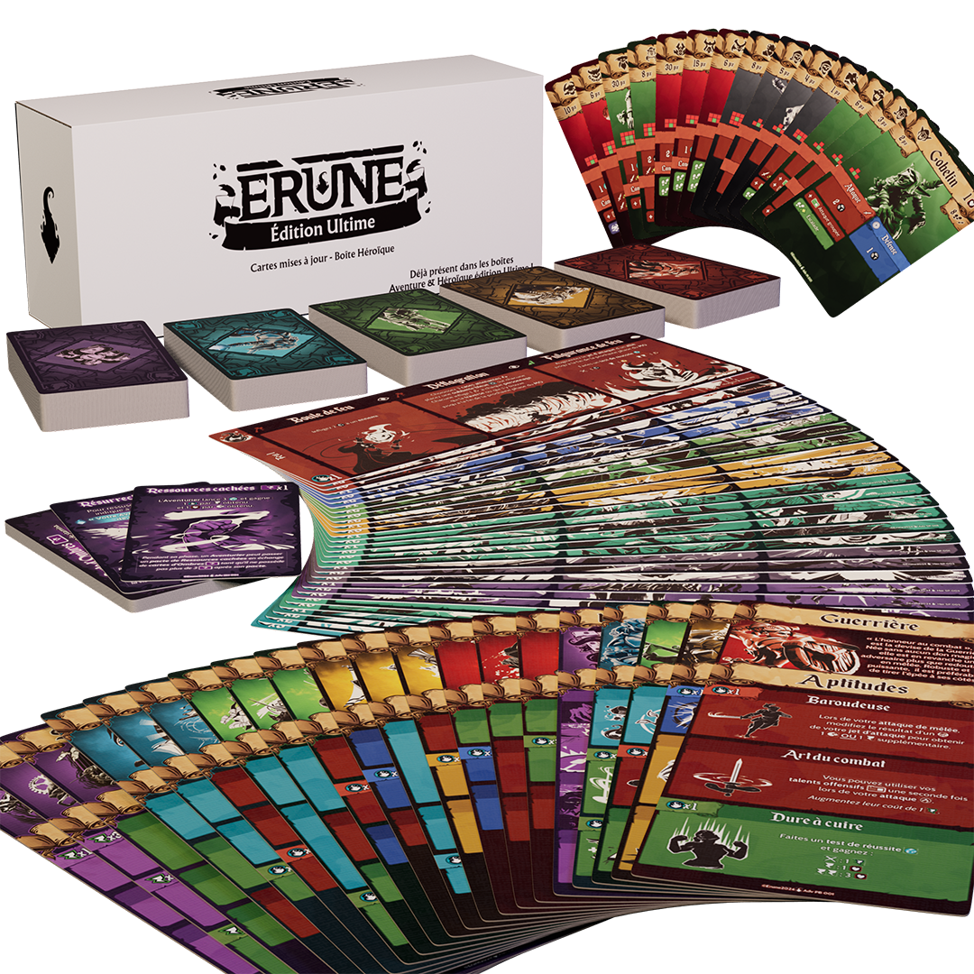 Erune - Pack de cartes Mise à Jour 2026 (Boîte Héroïque)