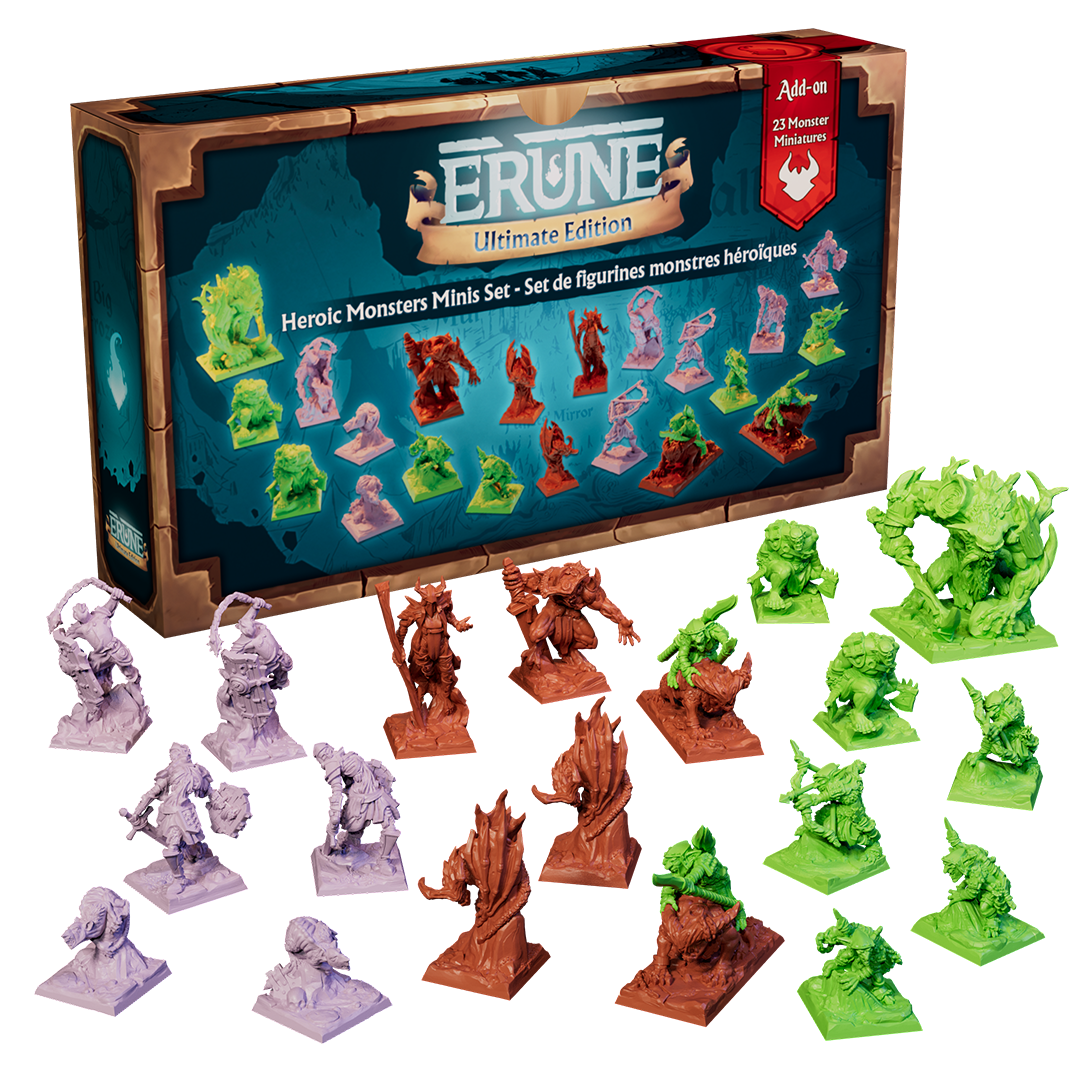 Erune - Figurines de monstres