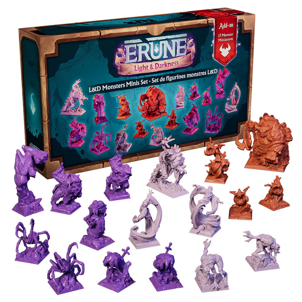 Erune Light & Darkness - Figurines de monstres