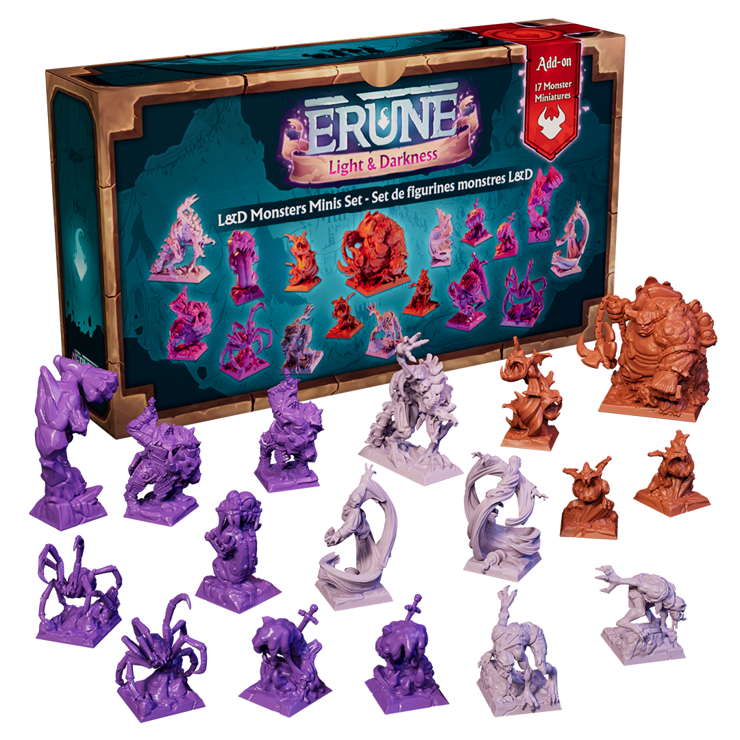 Erune Light & Darkness - Figurines de monstres