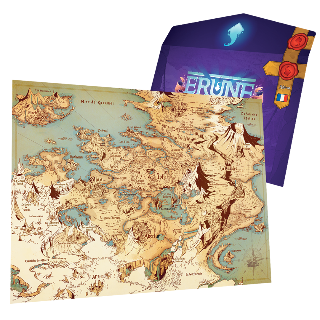 Erune - Carte du monde