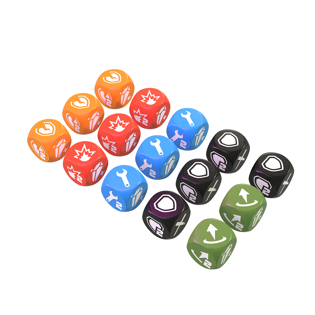Spark Riders 3000 - Dice set